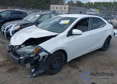 2017 Toyota Corolla Le из США, поврежденный, VIN 2T1BURHE4HC959954